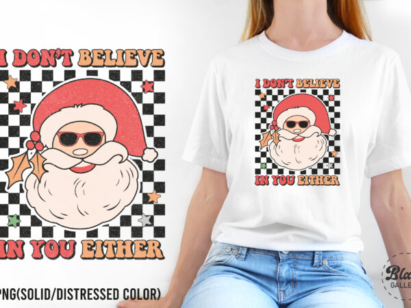 Retro christmas png sublimation t shirt design online