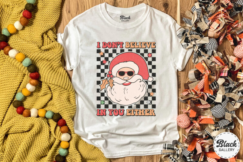 Retro Christmas PNG Sublimation