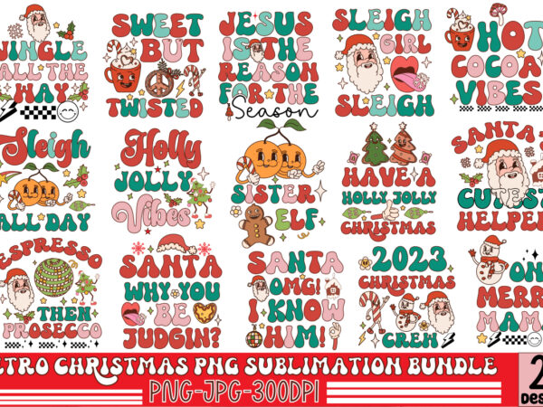 Retro christmas png sublimation bundle,20 designs,on sell design,big sell design,png bundle,christmas t-shirt designs Retro christmas png sublimation bundle,20 designs,on sell design,big sell design,png bundle,christmas t-shirt designs