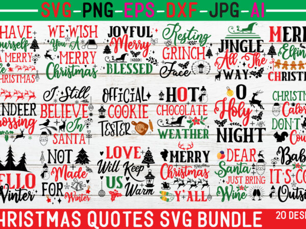 Christmas t-shirt designs bundle, 20 designs,on sell designs,christmas designs bundle,christmas svg design, christmas tree bundle, christmas