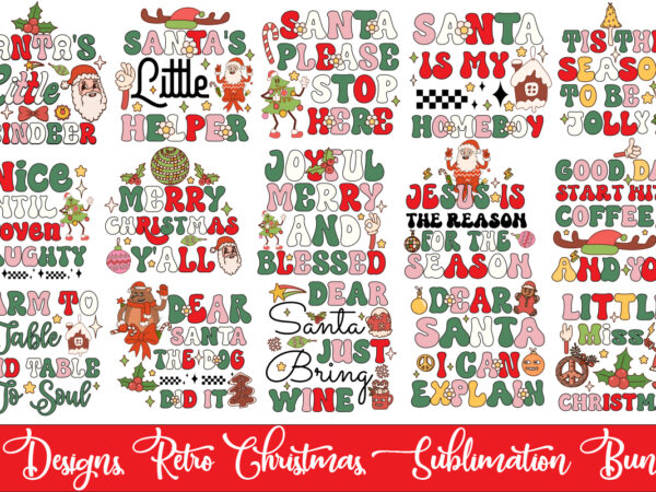 Retro christmas png sublimation bundle,20 designs,on sell design,big sell design,png bundle,christmas t-shirt designs