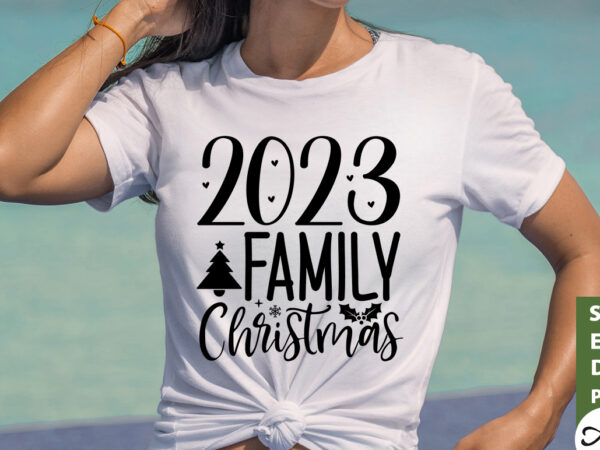 2023 family christmas svg