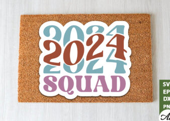 2024 squad Stickers Design