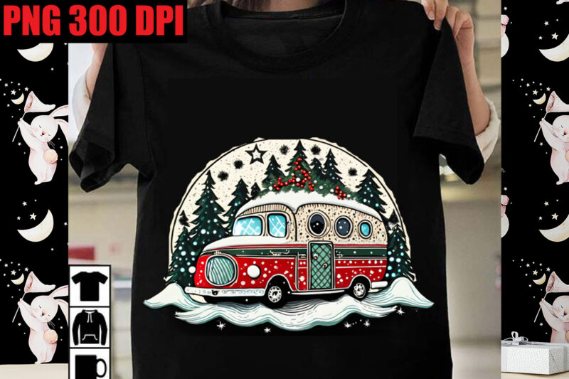 Christmas Camper T-shirt Bundle,Adventure tshirt mega bundle ,camping 16 tshirt design ,dear santa i want it all svg cut file , christmas t