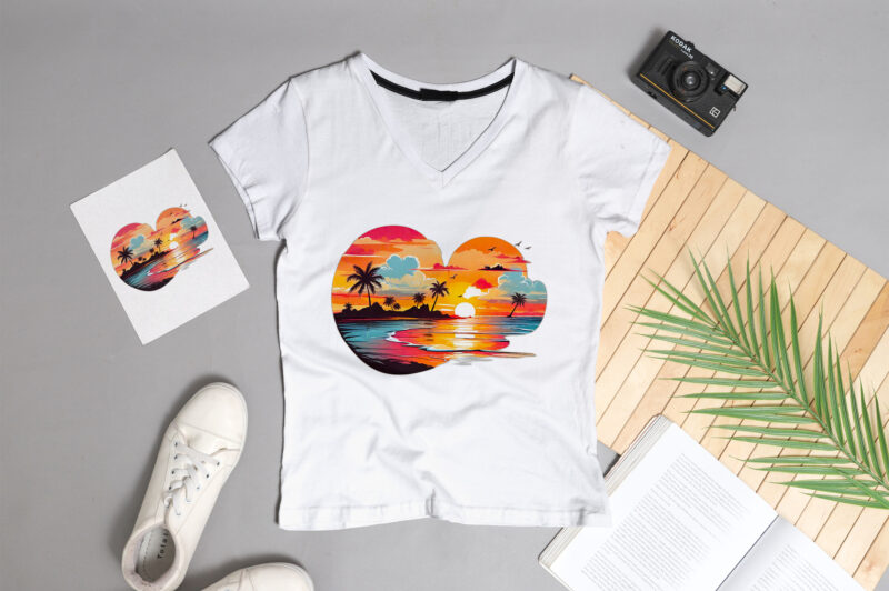 Beach sunset T-Shirt