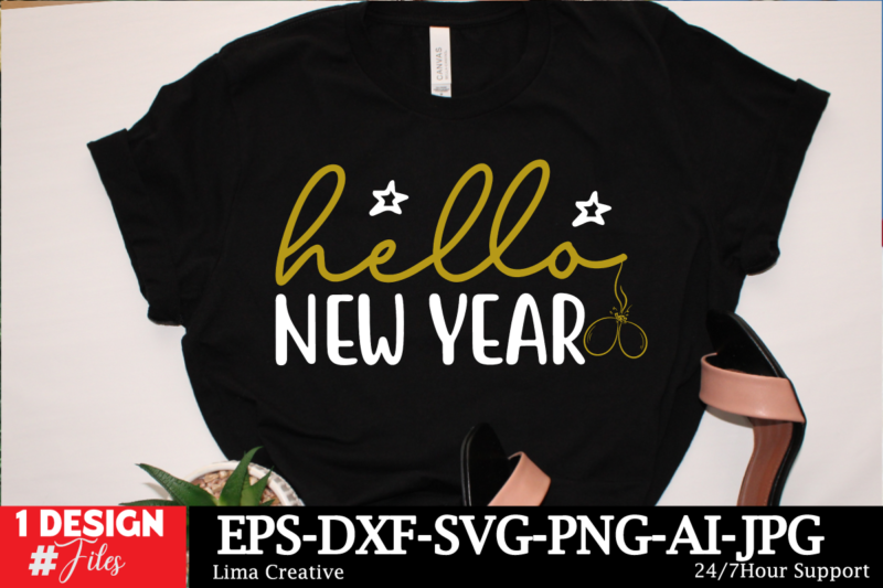 New Year SVG Bundle ,SVG Cut File ,New Year Sublimation, Happy New Year SVG Design,New Year Sublimation PNG