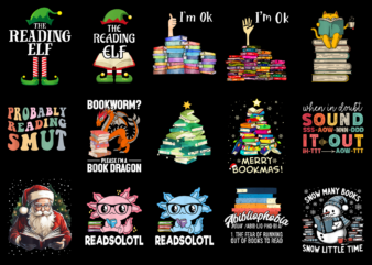 15 Reading Shirt Designs Bundle For Commercial Use Part 3, Reading T-shirt, Reading png file, Reading digital file, Reading gift, Reading do