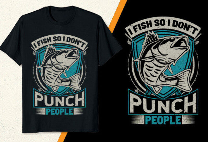Fishing T-Shirt Design Bundle