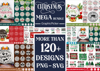 Christmas Mega Bundle, Christmas mega bundle, christmas big bundle, christmas T-shirt Big Bundle, christmas Sublimation Bundle, In the