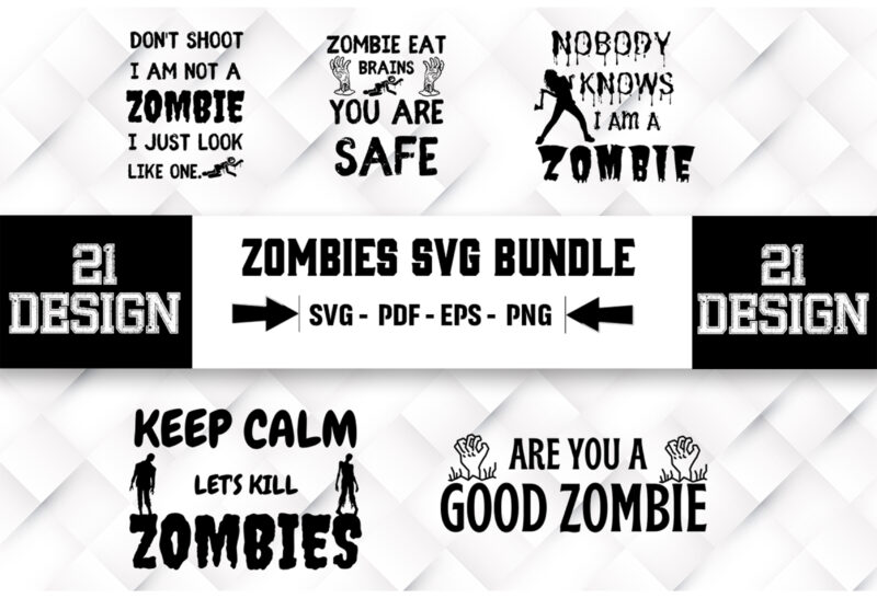 Zombies SVG Bundle