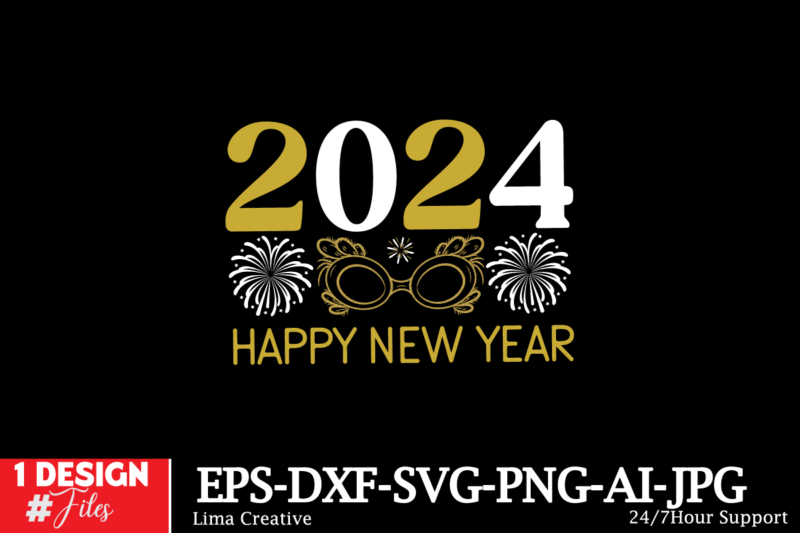 New Year SVG Bundle ,SVG Cut File ,New Year Sublimation, Happy New Year SVG Design,New Year Sublimation PNG