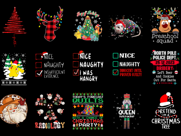 15 christmas shirt designs bundle for commercial use part 37, christmas t-shirt, christmas png file, christmas digital file, christmas gift,