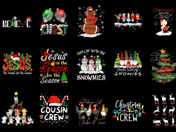 15 christmas shirt designs bundle for commercial use part 10, christmas t-shirt, christmas png file, christmas digital file, christmas gift