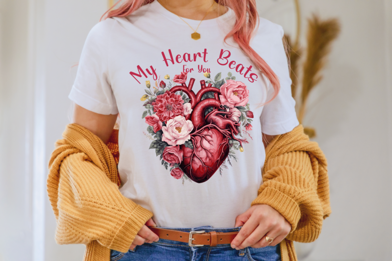 Valentine’s Day PNG Sublimation Bundle, Valentine Shirts