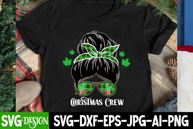 Christmas Crew T-Shirt Design, Christmas Crew Vector Design, Christmas SVG Bundle,Christmas T-Shirt Design, Christmas Sublimation PNG