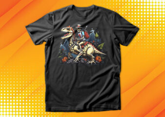 Skeleton Drive Dinosaurs T-Shirt