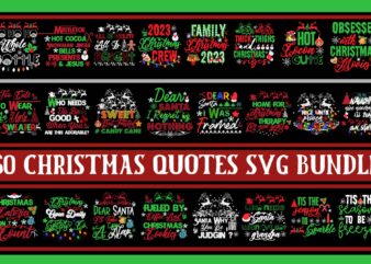 Christmas T-shirt Bundle ,60 Designs On sell Designs, Big Sell Designs,Christmas Vector T-Shirt Design ,