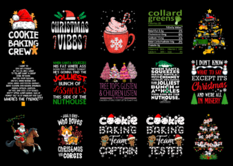 15 Christmas Shirt Designs Bundle For Commercial Use Part 13, Christmas T-shirt, Christmas png file, Christmas digital file, Christmas gift