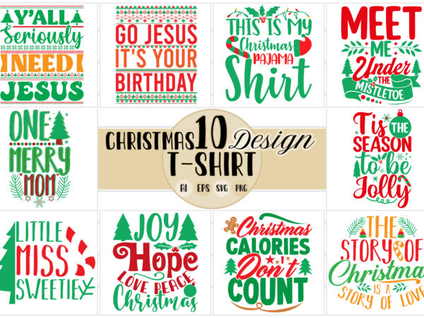 Christmas quotes calligraphy vintage style design, happy holiday winter season mom gift, christmas jolly christmas pajama silhouette graphic