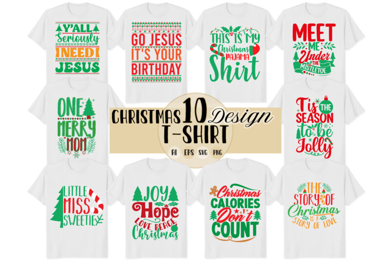 christmas quotes calligraphy vintage style design, happy holiday winter season mom gift, christmas jolly christmas pajama silhouette graphic