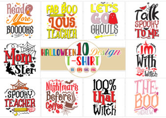 Halloween graphic for t shirt background, funny boooooks halloween quotes graphic, halloween spooky, halloween teacher tee greeting card say