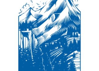 The Mountain t shirt designs for sale