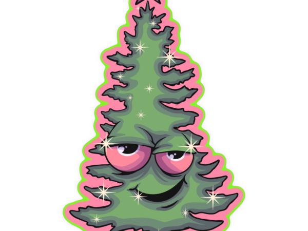 Christmas tree t shirt vector file