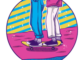 Get The Skate t shirt design template