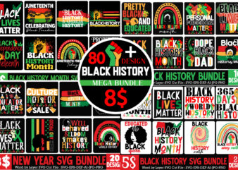Black History Month T-Shirt Design Mega Bundle,20 Juneteenth SVG Design, Black History T-Shirt Design ,Black History Bundle ,#Juneteenth T-S