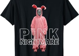 A Christmas Story Ralphie Pink Nightmare Portrait T-Shirt