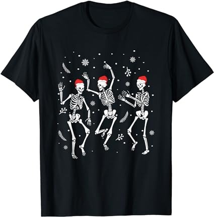 15 Skeleton Christmas Shirt Designs Bundle For Commercial Use Part 2, Skeleton Christmas T-shirt, Skeleton Christmas png file, Skeleton Chri