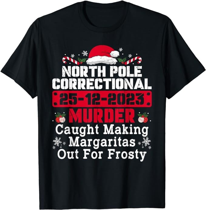 15 North Pole Correctional Shirt Designs Bundle For Commercial Use Part 3, North Pole Correctional T-shirt, North Pole Correctional png file