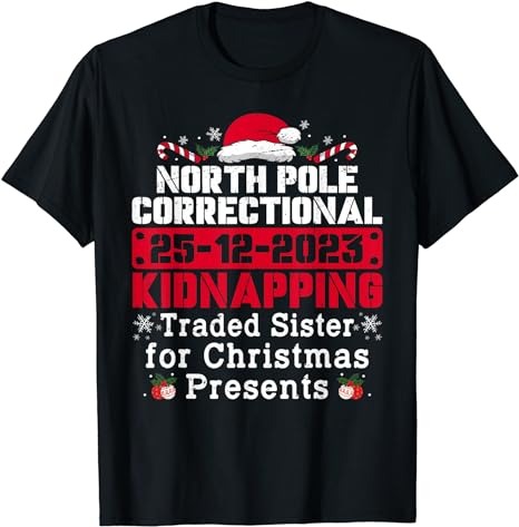 15 North Pole Correctional Shirt Designs Bundle For Commercial Use Part 3, North Pole Correctional T-shirt, North Pole Correctional png file