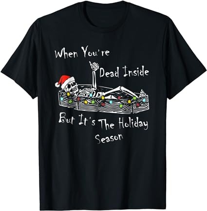15 Skeleton Christmas Shirt Designs Bundle For Commercial Use Part 4, Skeleton Christmas T-shirt, Skeleton Christmas png file, Skeleton Chri