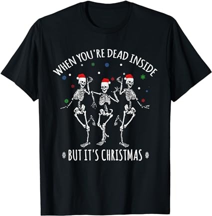 15 Skeleton Christmas Shirt Designs Bundle For Commercial Use Part 2, Skeleton Christmas T-shirt, Skeleton Christmas png file, Skeleton Chri