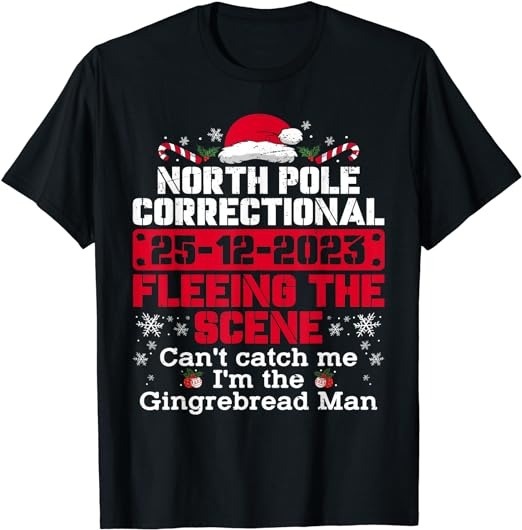 15 North Pole Correctional Shirt Designs Bundle For Commercial Use Part 3, North Pole Correctional T-shirt, North Pole Correctional png file