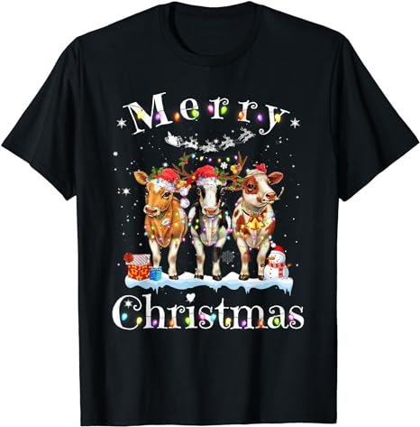 15 Reindeer Santa Hat Christmas Shirt Designs Bundle For Commercial Use Part 4, Reindeer Santa Hat Christmas T-shirt, Reindeer Santa Hat Chr