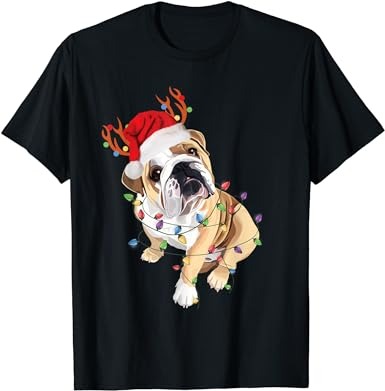 15 Reindeer Santa Hat Christmas Shirt Designs Bundle For Commercial Use Part 2, Reindeer Santa Hat Christmas T-shirt, Reindeer Santa Hat Chr
