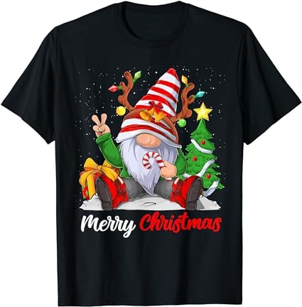 15 Christmas Gnome Shirt Designs Bundle For Commercial Use Part 1, Christmas Gnome T-shirt, Christmas Gnome png file, Christmas Gnome digita
