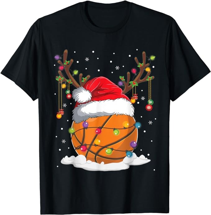 15 Reindeer Santa Hat Christmas Shirt Designs Bundle For Commercial Use Part 2, Reindeer Santa Hat Christmas T-shirt, Reindeer Santa Hat Chr
