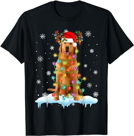 15 Reindeer Santa Hat Christmas Shirt Designs Bundle For Commercial Use Part 3, Reindeer Santa Hat Christmas T-shirt, Reindeer Santa Hat Chr