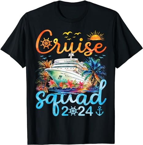 15 Cruise Squad Vacation 2024 Shirt Designs Bundle For Commercial Use, Cruise Squad Vacation 2024 T-shirt, Cruise Squad Vacation 2024 png fi