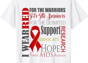 AIDS & HIV Awareness Shirt T-Shirt