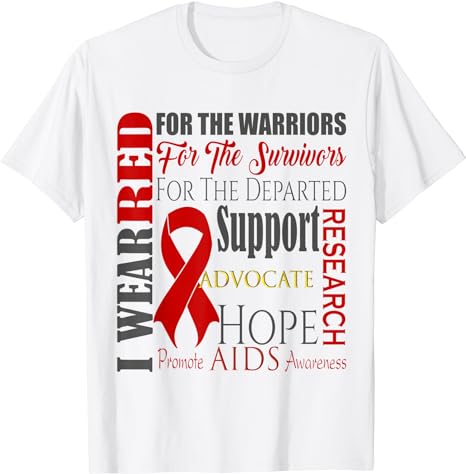 AIDS & HIV Awareness Shirt T-Shirt