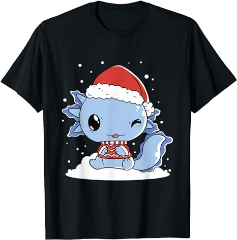 15 Christmas Axolotl Shirt Designs Bundle For Commercial Use Part 1, Christmas Axolotl T-shirt, Christmas Axolotl png file, Christmas Axolot