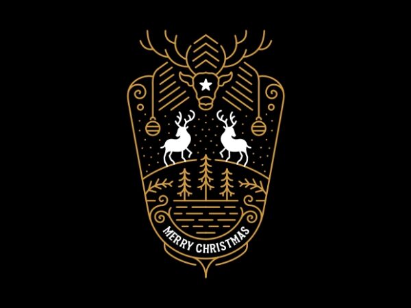 Merry christmas 3 t shirt designs for sale