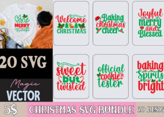 christmas SVG bundle t shirt vector file