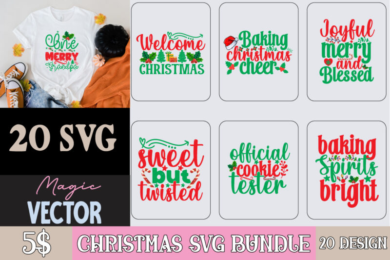 christmas SVG bundle