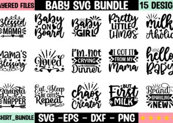 Baby SVG Bundle