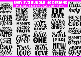 Baby SVG Bundle